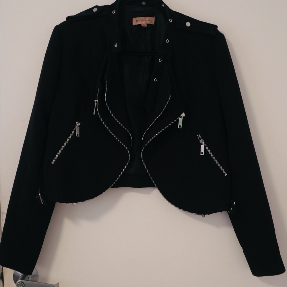 Philosophy Black Jacket